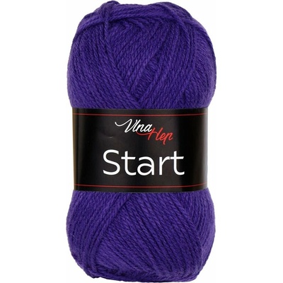 Vlna-hep Příze Start 41096 fialová
