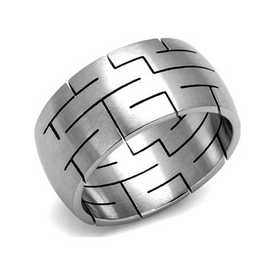 Šperky4U Pánský ocelový prsten OPR1065