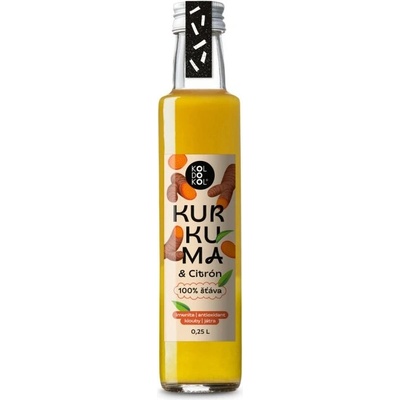 Koldokol BIO kurkumová šťáva s citronem 0,25 l