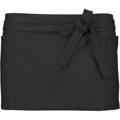 Kariban Zástěra Barman Bistro Style uni tmavě šedá