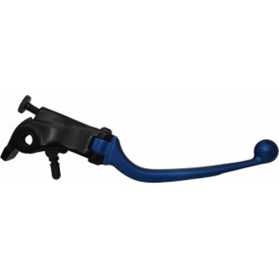 ACCOSSATO Adjustable folding lever ACCOSSATO LV013 in aluminium for original brake master cylinders modrá