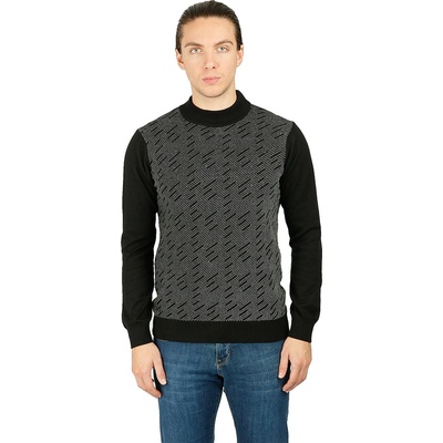 Centone Мъжки пуловер - Сив/Черен #271730 (271730_Черно)