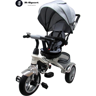 R Sport T3 3v1 Sivá strieška nafukovacie kolesá