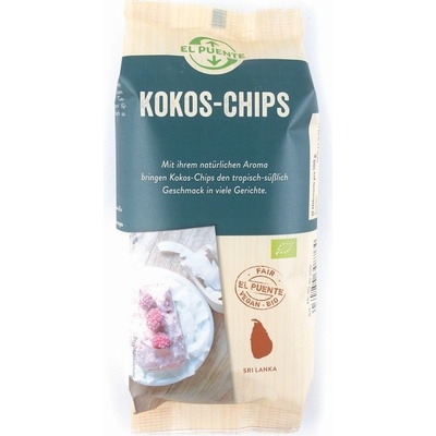 El Puente Bio kokosové chipsy zo Srí Lanky 80 g