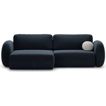 Cosmopolitan Design Тъмносин шенилов сгъваем/с място за съхранение ъглов диван Tonale - Cosmopolitan Design (COS_CORF_214_F1_TONALE6)