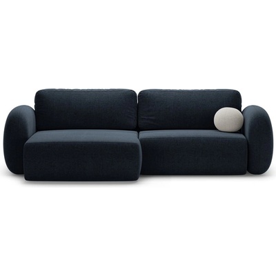 Cosmopolitan Design Тъмносин шенилов сгъваем/с място за съхранение ъглов диван Tonale - Cosmopolitan Design (COS_CORF_214_F1_TONALE6)