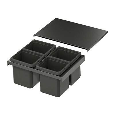 VS Envi Flex XS-256 systém na třídění odpadu KB, 4 × 7 l, lava