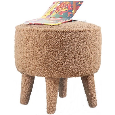 Asir Табуретка pixi, Ø 38 см, кафява (as3027)