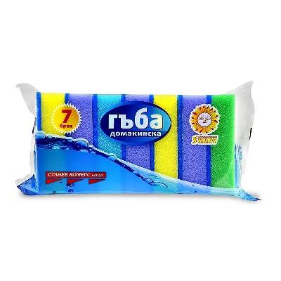 Домакинска гъба sunny 7 бр