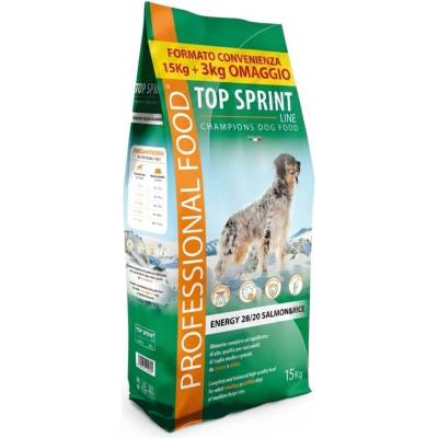 Top Sprint Energy Salmon & Rice 18 kg