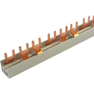 Eaton EP-501071 GVK vidlicová Zeužení, 3 3fázové, L1 - L2 - L3 Phase busbar šedá 80 A 1 ks