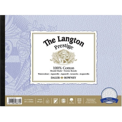 Daler-Rowney The Langton Prestige Watercolour Rough Скицник 12 30, 5 x 22, 9 cm 300 g (431340912)
