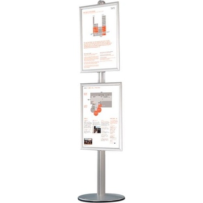 A-Z Reklama CZ Stojan Freestand s 2x rámem na plakáty formátu A1