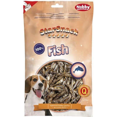 Nobby StarSnack Fish ančovičky 113 g