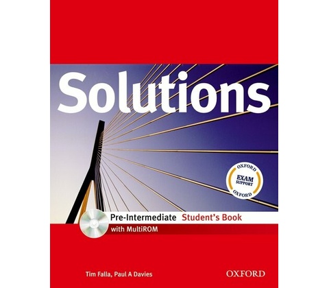 Solutions PreIntermediate Student`s Book with MultiROM