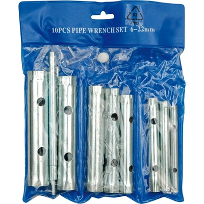 Vorel sada klíčů trubkových 10 ks 6 - 22 mm TO-52900 – Zboží Dáma