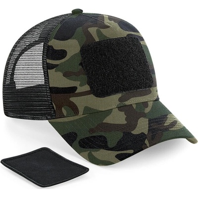 Beechfield Patch Snapback Trucker woodland
