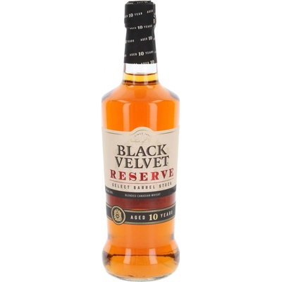 Black Velvet Reserve 10y 40% 1 l (holá láhev)
