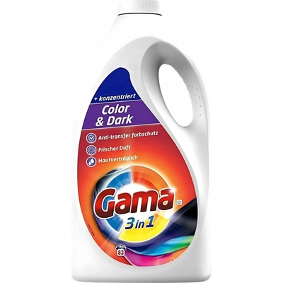 Gama 3v1 prací gel na černé prádlo 3,73 l
