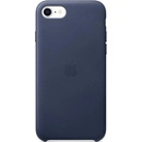 Pouzdra a kryty na mobilní telefony Apple iPhone SE 2020/7/8 Leather Case Midnight Blue MXYN2ZM/A