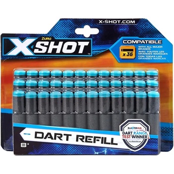 ZURU Детска играчка x shot Меки стрели 36 бр. 3618