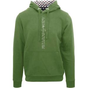 Aquascutum Суичър Aquascutum Mens Hdy Sweat Pull Over Hoodie - Military Green