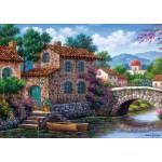 Art Puzzle - Puzzle Flowery Channel - 500 piese
