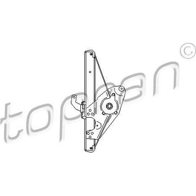 Mechanizmus zdvíhania okna TOPRAN 112 366
