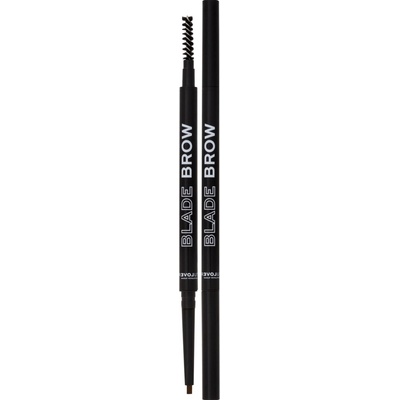 Makeup Revolution Relove Blade ceruzka na obočie Dark Brown 0,1 g