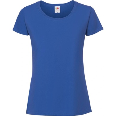 Fruit of the Loom Lady-Fit Iconic 195 T COT-16142445000 Královská modrá