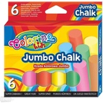 Colorino Тебешир COLORINO Jumbo 6 цвята