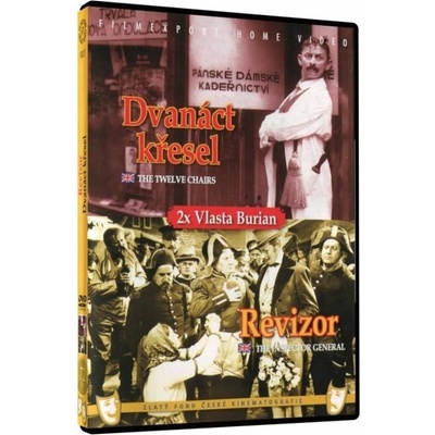 Revizor/Dvanáct křesel (2 filmy na 1 disku) - box DVD