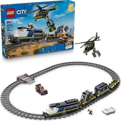 LEGO® City 60508 Lúpež v policajnom vlaku