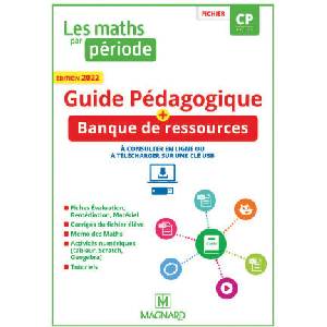 Les Maths par période CP - Guide pédagogique papier + Banque de ressources à télécharger (ISBN: 9782210508620)