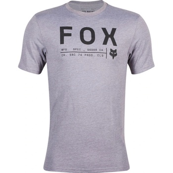 Fox Non Stop SS Tech Tee Heather Graphite