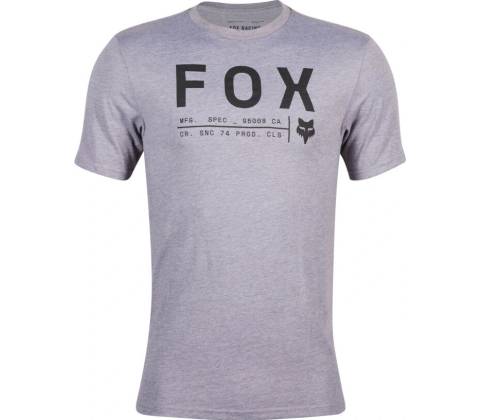 Fox Non Stop SS Tech Tee Heather Graphite