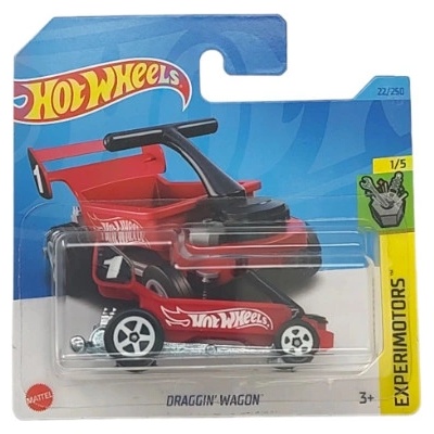 Mattel Auta Hot Wheels Angličák Experimotors Draggin' Wagon