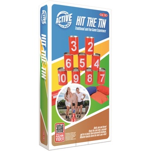 TACTIC Настолна игра Hit the Tin - Семейна