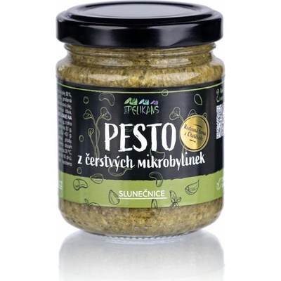The Pelikans Pesto z čerstvých mikrobylinek slunečnice 100 g
