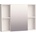 Inter Ceramic Огледален PVC шкаф ICMC 6014-80, Inter Ceramic, 80x14x60см (6014-80)