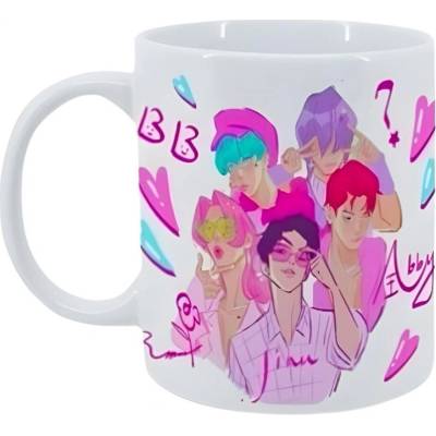 Euroswan Keramický hrnček SAJA BOYS K-POP DEMON HUNTERS 325 ml