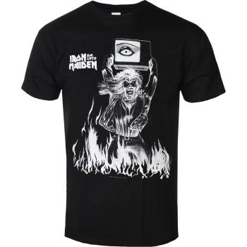 ROCK OFF Мъжка тениска Iron Maiden - Est. 1975 - Holy Smoke Flames - ROCK OFF - IMTEE198MB