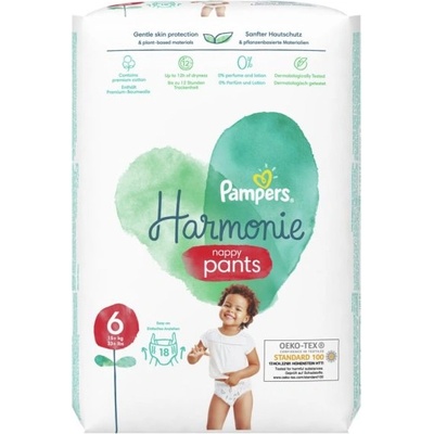Pampers Гащички Pampers Harmonie Pants 6 (15+ кг. ) - 18 броя