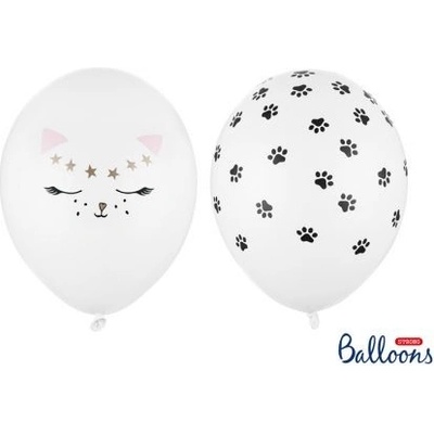 Balón 30cm Cats biele mix