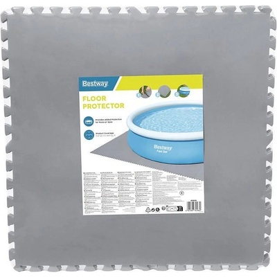Bestway Мека подложка за басейн Bestway, 78 х 78 см, Сива 58636 (58636B)