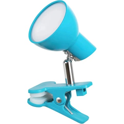 Rábalux Led НАСТОЛНА ЛАМПА С ЩИПКА 5w 360lm 3k СИНЯ rabalux noah (5998250314792)