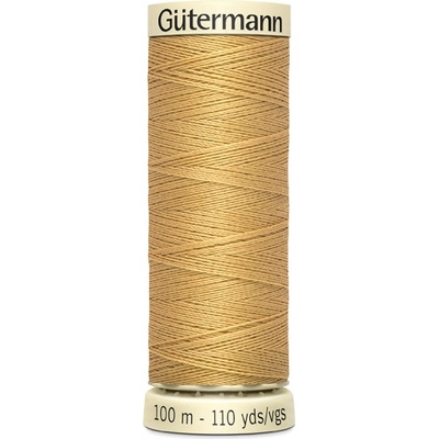 893 Univerzální šicí nit Gütermann 100% PES, žlutá