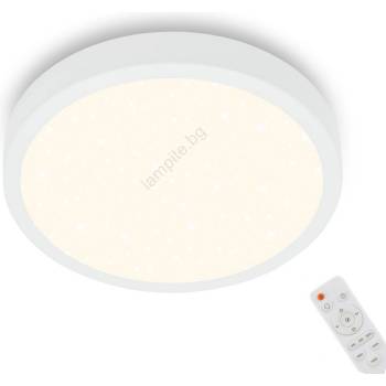 Briloner 3701-016 - LED Димируем плафон RUNA LED/18W/230V бял + д. у (BL1419)