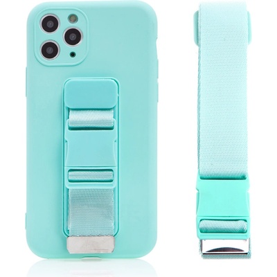 AppleMix Apple iPhone 11 Pro - Remienok / šnúrka Mätovo zelené