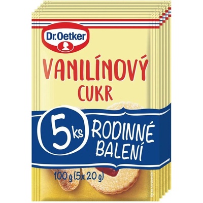 Dr. Oetker Vanilínový cukr 5 × 20 g